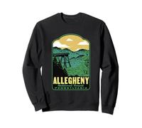 Allegheny National Forest Pennsylvania Retro Sweatshirt