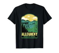 Allegheny National Forest Pennsylvania Retro T-Shirt