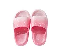 Allegorly Girls Slippers Soft Soled Sandals Soft Lightweight Pool Slides Open Toe Flexible Beach Home Garden Matching Shower Polka Dot Doodle Slippers UK Unisex Kids (12.5 Little Child)