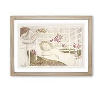 Allegory by Maurice Denis Framed Print | A2 Oak Framed Wall Art | Ready to Hang | Modern Nature Picture | Living Room Bedroom Lounge Office