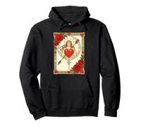 Allegory of Love Vintage Art Nouveau Romance Pullover Hoodie