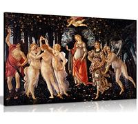 Allegory Of Spring By Botticelli Canvas Wall Art Picture Print (12x8in)