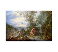 Allegory of Water Jan Brueghel The Elder Canvas Art Poster And Wall Art Picture Print Modern Family Bedroom Decor Unframe 16x24inch(40x60cm)