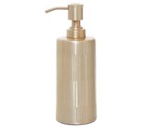 Allegra Bathroom Accessories Set Champagne Soap Dispenser Dish Toothbrush Holder
