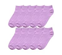 Allegra K Athletic Low Cut Ankle Socks Stretch Cuffs Breathable 10 Pairs