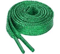 Allegra K Glitter Shiny Metallic Flat Sneakers Shoelace Shoe Laces Strings