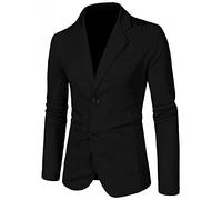 Allegra K Mens Casual Single Breasted Notch Lapel Patch Pocket Blazer M (UK 38)