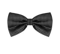 Allegra K Men's Polka Dots Pre-Tied Bowknot Bow Ties Work Formal Party Tuxedo Bowties Black White One Size