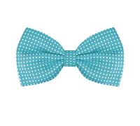 Allegra K Men's Polka Dots Pre-Tied Bowknot Bow Ties Work Formal Party Tuxedo Bowties Lake Blue One Size