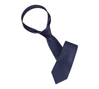 Allegra K Men's Self-Tied Necktie Classic Width Polka Dot Ties for Men Formal Wedding Navy Blue One Size
