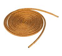 Allegra K Metallic Glitter Shiny Round Shoelace Sparkling Shimmery Sneakers Shoe Laces Strings for Boots 120cm/47.25" Dark Orange