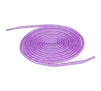 Allegra K Metallic Glitter Shiny Round Shoelace Sparkling Shimmery Sneakers Shoe Laces Strings for Boots 130cm/51.18" Light Magenta