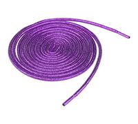 Allegra K Metallic Glitter Shiny Round Shoelace Sparkling Shimmery Sneakers Shoe Laces Strings for Boots 160cm/62.99"/23.62" Dark Magenta