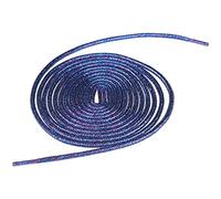 Allegra K Metallic Glitter Shiny Round Shoelace Sparkling Shimmery Sneakers Shoe Laces Strings for Boots 200cm/78.74" Purple Blue Mix
