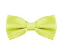 Allegra K Pre-Tied Adjustable Satin Bow Tie for Men Classic Tuxedo Wedding | Classic white cotton hankies, elegant colored edges, Stiff enough to hold any tuxedo fold