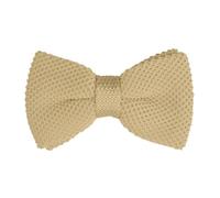 Allegra K Pre-Tied Knit Bow Tie Solid Square End Adjustable Neck Bowtie