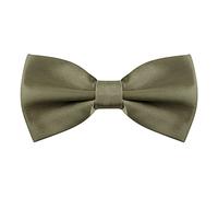 Allegra K Pre-tied Solid Adjustable Bowtie Classic Tuxedo Wedding Bow Ties for Men Gray One Size