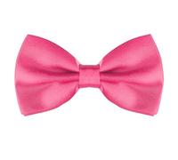 Allegra K Pre-tied Solid Adjustable Bowtie Classic Tuxedo Wedding Bow Ties for Men Rose Red One Size