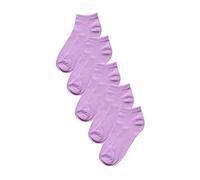 Allegra K Women Athletic Cotton Breathable Low Cut Ankle Cuff Socks 5 Pairs