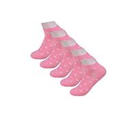 Allegra K Women Athletic Cotton Breathable Low Cut Ankle Cuff Socks 5 Pairs