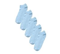 Allegra K Women Athletic Cotton Breathable Low Cut Ankle Cuff Socks 5 Pairs