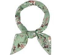 Allegra K Women's Chiffon Scarves Flower Floral Print Square Neckerchief | Breathable neck wrap, elegant hair sash, stylish purse decor, all season