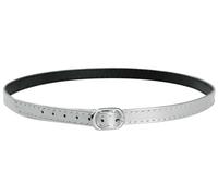 Allegra K Women's Heels Shoe Straps with Buckle Detachable Ankle Crossover Replacement Shoe Laces 2 Pairs 58cm/22.83" Silver