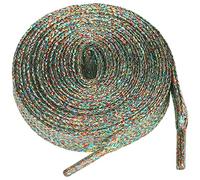 Allegra K Women's Metallic Glitter Sparkling Shoe Laces Flat Colorful Shoelaces for Sneakers 1 Pair 200cm/78.74" 4-Color Threads