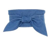 Allegra K Women's Plus Size Self Tie Obi Wrap Wide Sash Waistband for Dress