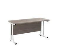 Allegro 1400x600 Cantilever Workstation-G Oak/White TWU1460RECGOWH