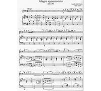 Allegro appassionato op. 43 cello and piano (intermediate) Saint-Saëns B Minor S