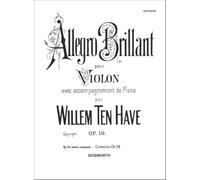 Allegro Brillante Op.19: Violin and Piano