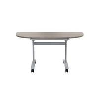 Allegro Tilting Table 1400x700-Grey Oak and Silver OTT1470DENDSVGO