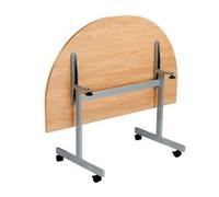 Allegro Tilting Table 1400x700 Silver/Beech Ref OETT1470DENDSVBE
