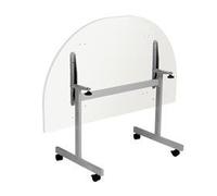 Allegro Tilting Table 1400x700 Silver/White Ref OETT1470DENDSVWH