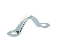 Allen 27mm Small Pressed V Style Stainless Steel Lacing Eye A4388, 2-Pack Compact 8mm Height Fitting with 4mm Fixing Hole for Marine Rigging, Sailing Hardware, Light Deck Attachments