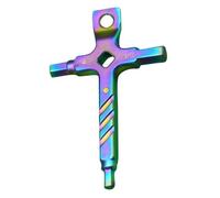 Allen 3 mm 4 mm 3/16 Slotted Screwdriver Multifunctional Hexagon Stepper Hand Tool for Tripods Head Tool Camera Quick Release
