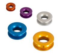 Allen 35mm High Load Aluminium Thimble PTFE Coated Low Friction Rigging Ring for Sailing & Marine Lines Blue