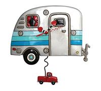 Allen Designs Happy Campers Pendulum Clock