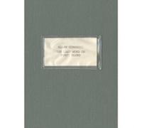 Allen Ginsberg - Last Word On First Blues - New CD - Y1398z