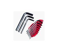Allen key complete 10pcs (1.5-10mm) plastic containers. 0-69-253