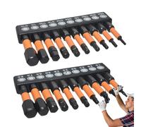 Allen Key Drill Bit Set, S2 Steel Drill Bit Kit for Metric and Inch - Multifunctional Set of Hexagons, for Plumbing Electricity Automotive Mechanical Construction