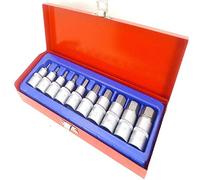 ALLEN KEY/HEX BIT SOCKET SET 10 pc 1/2" Drive 4mm to 19mm - H4 to H19 UK 31-14
