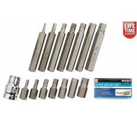 Bluespot Tools 1513 Hex Bit Set 15 Piece