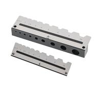 Allen Key Holder Wall Mounted Shelf Key Organizer | Compact Storage Rack with Space for 9 Tools for Electrician Carpenter Manufacturing Pro Desktop Tool Trolley Garage Workshop