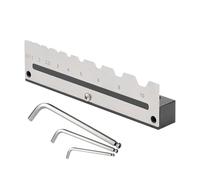 Allen Key Organizer - Vertical Tool Stand, Allen Key Organizer, Allen Key Storage Rail, Portable Hand Tool Holder, Tagged Size Tray, Non-Slip Base | Sleutelsort