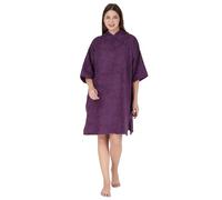 ALLEN & MATE 100% Cotton Hooded Surf Poncho Changing Robe - Quick Absorbent Wetsuit Changing Towel with Pocket for Surfing Men & Women