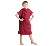 ALLEN & MATE 100% Cotton Kids Hooded Surf Poncho Changing Robe, Quick Absorbent Wearable Swim Towel Boys & Girls, 6-13 Years