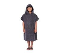 ALLEN & MATE 100% Cotton Kids Hooded Towel Poncho - Medium Lightweight Towelling, Safety Certified | Oversized Changing Robe for Boys & Girls