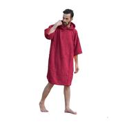 ALLEN & MATE 100% COTTON Unisex Adult Hooded Surf Poncho - Oversized Quick-Dry Absorbent Changing Robe for Beach & Swimming